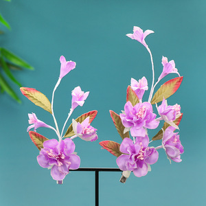 Nuevo Clip para el Cabello de Seda Morada Super Fairy Original 2025, Accesorio Versátil para el Cabello Estilo Antiguo Hanfu, con Borla - Product Image 4