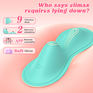APP-gesteuerter Vibrator für weibliche Masturbation, tragbarer Vibrator, Slip-Vibrator, Klitorisstimulation, Massage, Sexspielzeug für Erwachsene für Frauen - Product Image 3