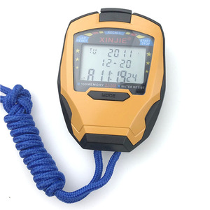 Xinjie XJ-308 Electronic Stopwatch 100 Memory Water Resistant Handheld Timer Fitness Running Chronograph - Product Image 4
