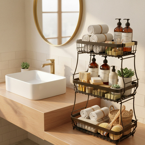 Portafrutta da Cucina in Ceramica a 3 Ripiani Staccabili per <span class=keywords><strong>Frutta</strong></span>, Verdura, Snack e Dessert - Product Image 5