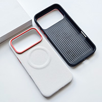 Coque de protection magnétique pour iPhone 17 Air, compatible avec iPhone 16 Pro Max et iPhone 15, couleur assortie, pour iPhone 14 Pro