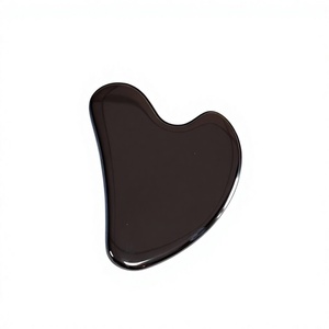 Planche Gua Sha en acier inoxydable 420 en forme de cœur pour massage facial et soin de la peau - Product Image 5