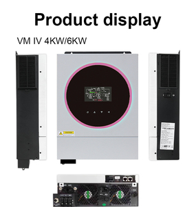 Jesudom 4Kw <span class=keywords><strong>6KW</strong></span> 24v48vdc để 230VAC tốt nhất năng lượng mặt trời Hybrid biến tần MPPT đầu ra kép rộng PV đầu vào 60-450vdc tinh khiết Sine Wave <span class=keywords><strong>Inverter</strong></span> - Product Image 4