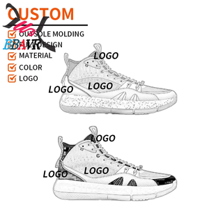 Chaussures de basket-ball durables et confortables, grandes tailles, dernières baskets de basket-ball, chaussures de sport pour équipes de football américain NFLE, personnalisables. - Product Image 3