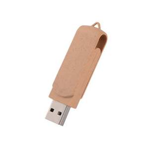 Unidad USB de Madera Ecológica Promocional con Logotipo Personalizado, Impresión Serigráfica, Micro USB 2.0 de Alta Velocidad y Capacidad Completa - Product Image 3