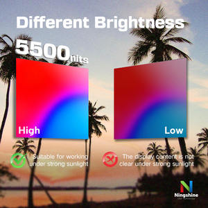 P2.5 2.5日本夜总会数字标牌毫米户外发光二极管广告牌3D显示屏 - Product Image 3