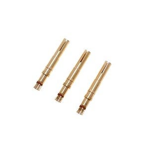 Terminales de contacto de personalización Pines 2,0mm Latón Pogo <span class=keywords><strong>Pin</strong></span> Spring Contact <span class=keywords><strong>Pin</strong></span> Connectors - Product Image 2