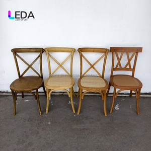 Lida เก้าอี้จัดงานแต่งงาน, เก้าอี้ปาร์ตี้ไม้สีทองเก้าอี้ตกแต่งงานแต่งงาน - Product Image 5