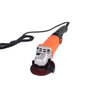 Meuleuse d'angle sans fil robuste de 5 pouces (125 mm) 1100 W 10000 tr/min de qualité industrielle avec capacité de polissage pour l'élimination des scories de soudage