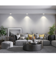 RONSE Nouveau Spot LED de Plafond Musical avec Haut-parleur Bluetooth Intégré pour Coin Musical