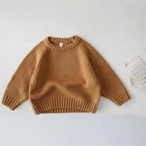 Vente en gros de tricots d'hiver pour tout-petits pulls en coton et <span class=keywords><strong>laine</strong></span> pour enfants pour garçons et filles Style décontracté Motif solide Caractéristiques chaudes pour les nouveau-nés - Product Image 6