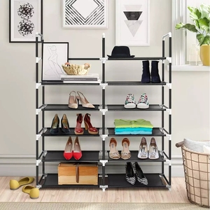 Nhà Máy Tùy Chỉnh Giá Kim Loại Giày Giá Bán Buôn Giày Lưu Trữ Kệ Cho Nhà - Product Image 5