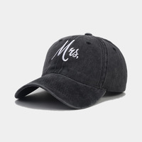 Gorra de Béisbol Vintage Personalizada, Estilo Desgastado, de Algodón Lavado, sin Estructura, Tipo Dad Hat