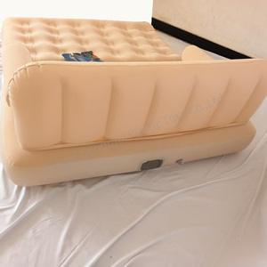 Sofà gonfiabile completamente automatico di alta qualità con un clic la curva ergonomica del divano gonfiabile della pompa di aria incorporata - Product Image 5