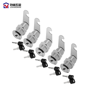 Toptan manufactural dosya dolabı 4 çekmece ile çubuk kilit ahşap, paslanmaz çelik dolap ahşap dolap için çekme kilidi, çekmece - Product Image 1