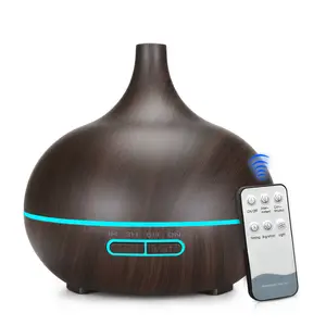 China Manufacturer Essential Oil Diffuser 500ml Cool Mist Humidifier With Remote Control Ultrasonic Aromatherapy Diffuser