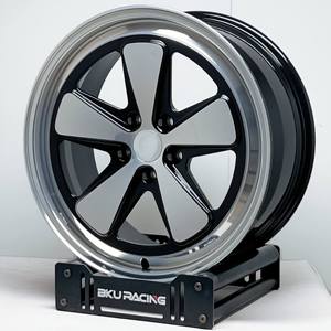 Jantes forgées monobloc Bku 16 17 18 pouces 5x130 à déport profond en alliage pour <span class=keywords><strong>Porsche</strong></span> 964 <span class=keywords><strong>911</strong></span> <span class=keywords><strong>Carrera</strong></span> 944 964 987 <span class=keywords><strong>930</strong></span> 997 - Product Image 3