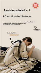 Venta al por mayor Compra a granel Manta de tortitas de doble cara, Sala de estar Otoño/invierno Manta de aire acondicionado, Manta de sofá - Product Image 6