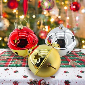 Hot Bán Tùy Chỉnh Giáng Sinh Sao Chuông Mặt Dây Chuyền Trang Trí Giáng Sinh Cây DIY Thủ Công Mỹ Nghệ Chuông Treo Món Quà Kỳ Nghỉ Nhà Bên Trang Trí Nội Thất - Product Image 1