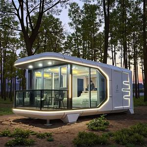 Maisons capsules préfabriquées en acier pour toute la maison - Design moderne, durables et écologiques, <span class=keywords><strong>camping</strong></span> de luxe - Product Image 5