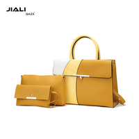 QAZA Vente Chaude en Gros Sacs Fourre-Tout Sacs à Main et Sacs à Bandoulière de Luxe pour Femmes 2024 Nouvelle Collection Designer en Cuir PU 3-en-1