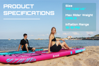 Planche de surf E SUP, équipement de sports nautiques, équipement de surf, équipement de sports aquatiques, sports aquatiques associés