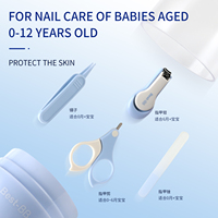 Offre Très Demandée : Kit de Soin Bébé Écologique 4-en-1, Ensemble Manucure et Coupe-Ongles pour Bébés, en Stock pour Fabricants - Kit d'Hygiène pour Nourrissons