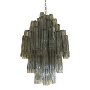 Lustre en <span class=keywords><strong>verre</strong></span> gris fumée de nouveau design européen Hôtel Loft Bedroom LED <span class=keywords><strong>Suspension</strong></span> Light - Product Image 5