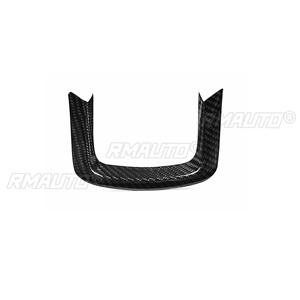 1 Pieza de Cubierta Inferior para Volante de Coche en Fibra de Carbono Real para Land Rover Range Rover Sport 2014-2020, Accesorios para Coche - Product Image 2