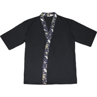 Cuisine japonaise Chef vêtements hommes/femmes Cardigan Kimono pour Restaurant Bar serveur uniformes pour Sushi magasins nourriture