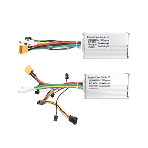 Controladores de motor CC sin escobillas de 48V 25A A B con pantalla y cable para placa base de scooter eléctrico Kugoo G Boost, piezas de repuesto - Product Image 2