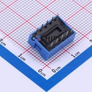 DS-05-B-T DIP Switch Through hole Component (THT) Switch Single Pole Single Throw 5 2.54mm 25mA - Product Image 2
