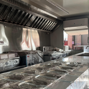 Черный Запеченный Сыр и мясо прицеп с оборудованием бармен продовольственный грузовик - Product Image 4