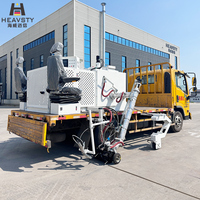 Machine d'extrusion de marquage routier pour véhicules lourds, équipement de traçage de lignes thermiques autopropulsé pour usine