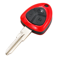 Avec Logo Télécommande de Clé de Voiture 3 Boutons FOB pour Ferrari 458 Italia FF California 599 GTB 2007-2014