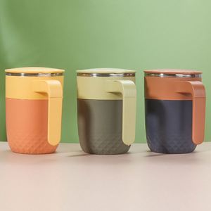 Europe <b>Mugs</b> Portable <b>Insulated</b> <b>Mug</b> Portable Tumbler Flask Thermos With Handle 300Ml Custom Logo Sus304 Steel Coffee Cup Foil Cup - Product Image 2