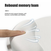 Tapis de souris de support de poignet en gel de silicone personnalisé fait à la main de l'usine Kelida