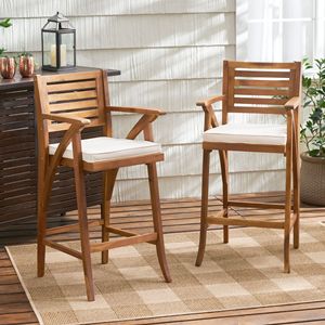 DB Hermosa Juego de taburetes de 2 piezas para patio - Product Image 2