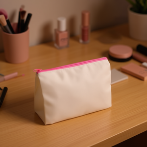 Borsa in tessuto multiuso Ilan 17,5 x 23,5 cm con cerniera per riporre oggetti - Product Image 3