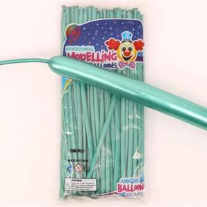 Globos Profesionales para Modelar, Color Morado Cromado, 100 Unidades, para Fiestas Infantiles - Product Image 3