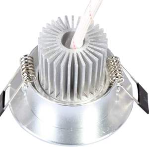 Vente en gros de downlights encastrés LED dimmables 3W, modernes, blanc froid, blanc chaud, blanc naturel, IP33, angle de faisceau 120°, AC 220V, driver inclus, pour la maison - Product Image 2