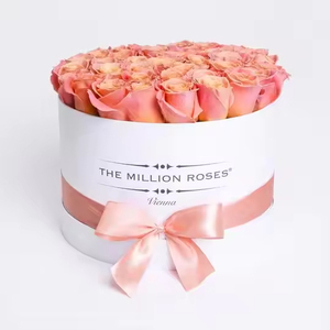 Luxury 2mm Art Paper Cardboard Rose Gift Packaging Customizable 4C UV Printing Sponge Lined <strong>Boxes</strong> Candle <strong>Flower</strong> Storage Free - Product Image 4