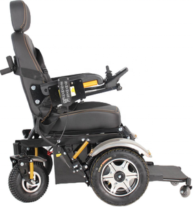 Fauteuil roulant électrique handicapé scooter alimenté avec batteries pour adultes fauteuil roulant électrique extérieur léger - Product Image 3