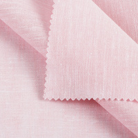 Tissu tissé prêt-à-porter en lin et coton de haute qualité, écologique, teint en fil, léger, pour hommes, femmes et enfants, pour robes formelles et chemises décontractées