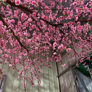 Hot Bán Tùy Chỉnh Quy Mô Lớn Cây Nhân Tạo Hoa Anh Đào Cây Trang Trí Đám Cưới Trong Nhà Ngoài Trời Cây Màu Hồng Hoa Trắng - Product Image 3