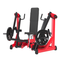 Équipement de gymnastique commerciale professionnel double fonction banc presse poitrine formateur maison inclinable Oblique poitrine formateur