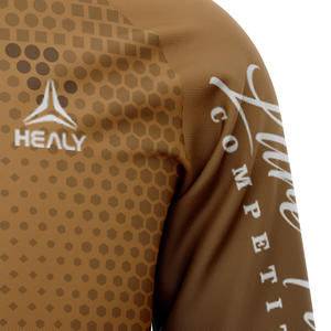 Chaqueta ajustada con media cremallera para hombre para pesca al aire libre transpirable con protector de erupción - Product Image 6