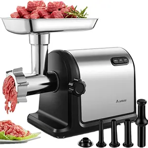 Aobosi electric commercial powerful meat grinder sausage maker tomato vegetable slicer