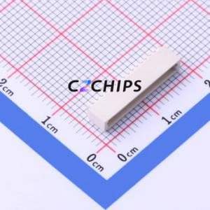 HC-1.0-15PWT Wire-to-Board Pin Header SMD,P=1mm,Horizontal Mount Connector 1x15P 1mm Horizontal Mount SH - Product Image 1