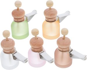 10ml Frosted Empty Glass Perfume Bottles Refillable Car Fragrance <strong>Diffuser</strong> Vials for Aromatherapy Essential Oils With <strong>Vent</strong> <strong>Clip</strong> - Product Image 1